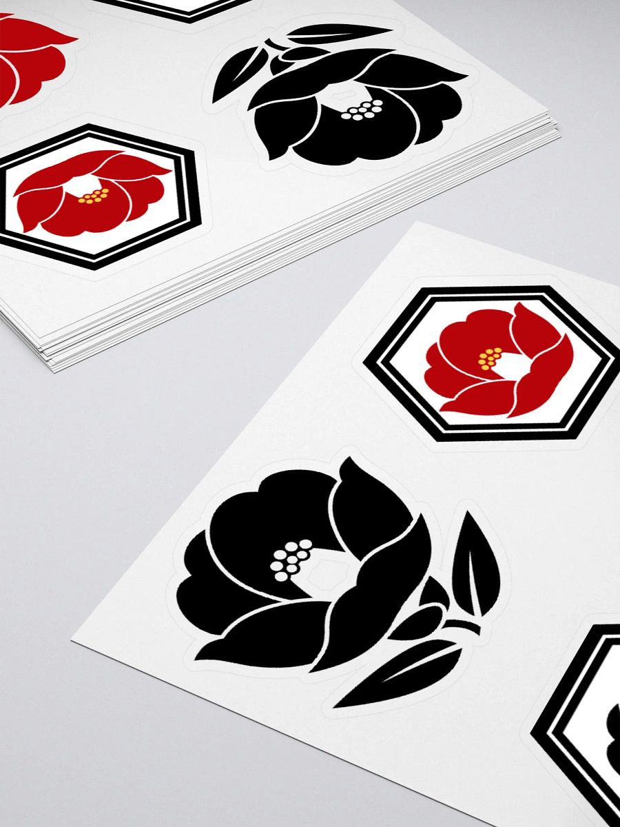 Nest of Smoke Tsubaki Crests & Emblems ✦ Kiss Cut Stickers product image (13)