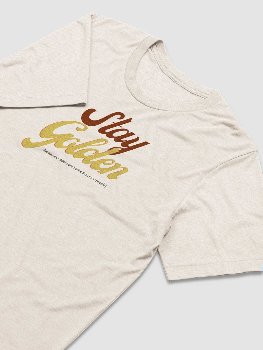 Vintage Script Stay Golden tee product image (3)
