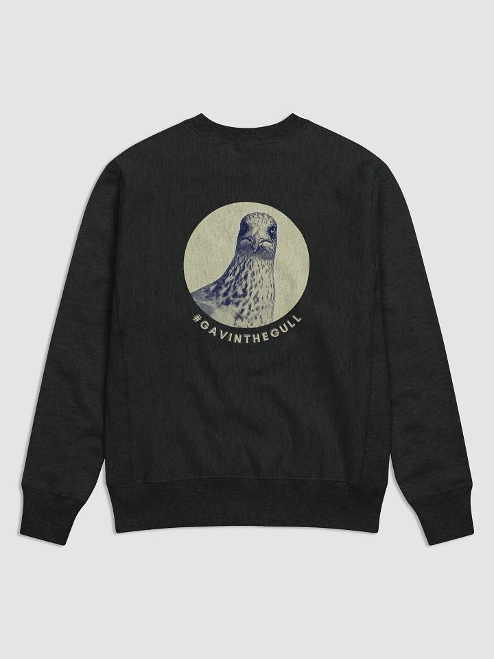 Gavin the Gull Cult Cotton Max Sweatshirt in Black product image (2)