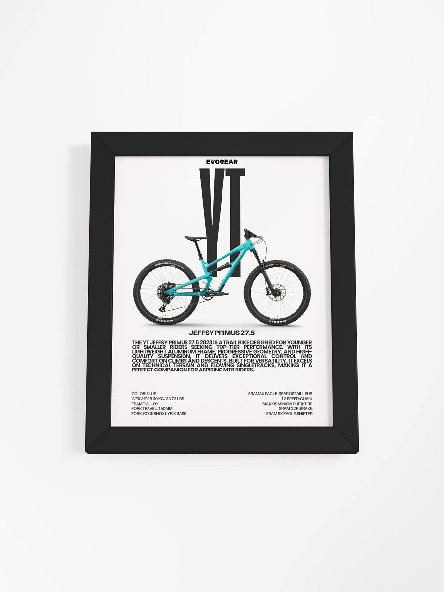 YT Jeffsy Primus 27.5 2023 Frame product image (6)