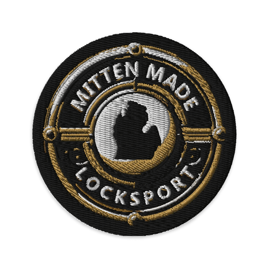 Mitten Made Locksport patch product image (1)