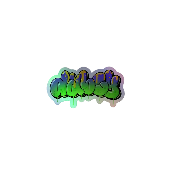 dabsy holographic sticker product image (1)