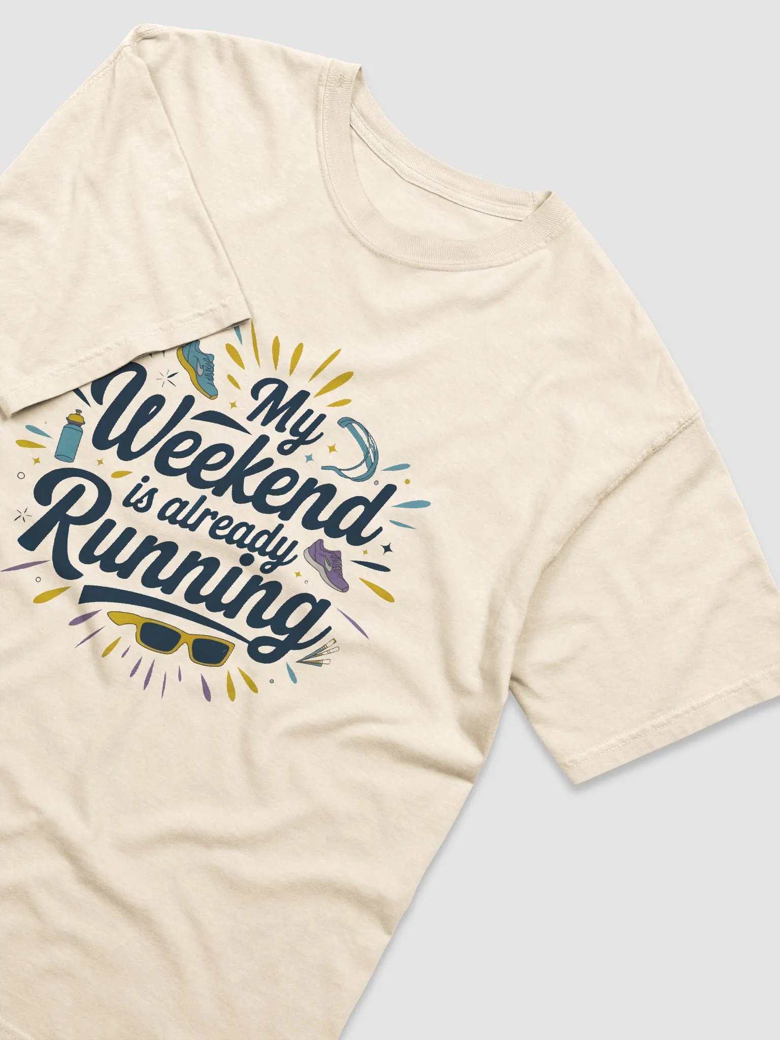 Weekend Runner Vibes T-Shirt product image (15)