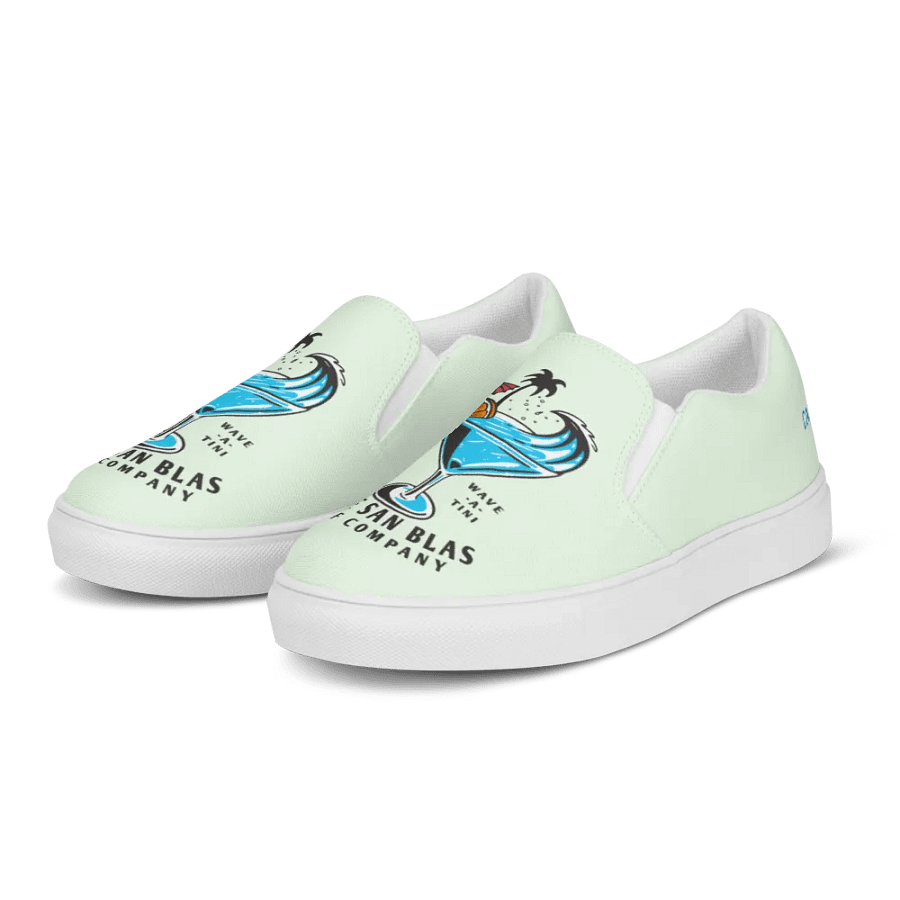 The Wave-a-Tini Ladies Slip On Deck Shoes product image (2)