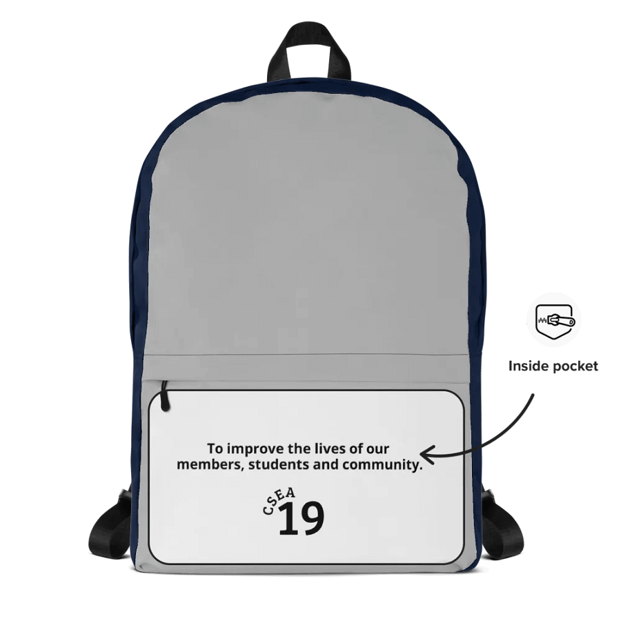 TUSD/CSEA Sun & Waves Backpack product image (5)