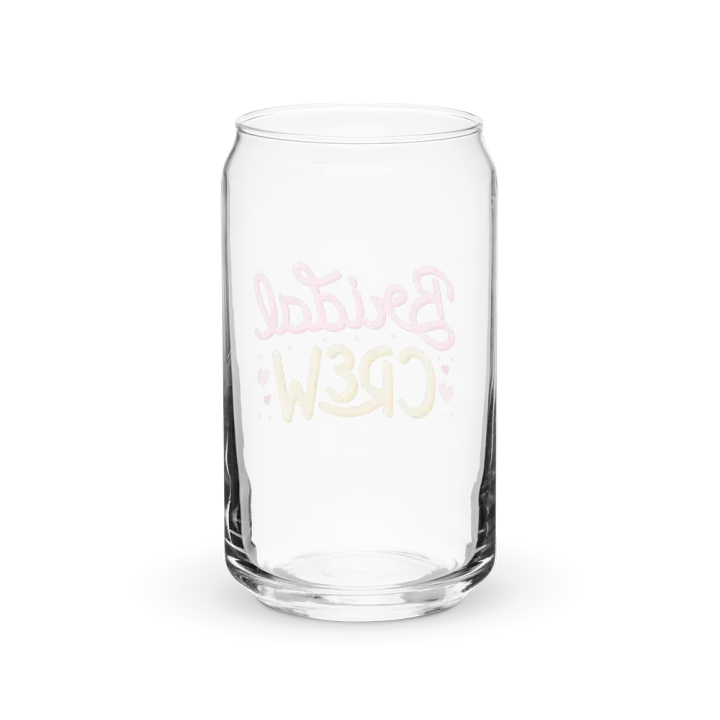 Bridal Crew Can-Shaped Glass product image (6)