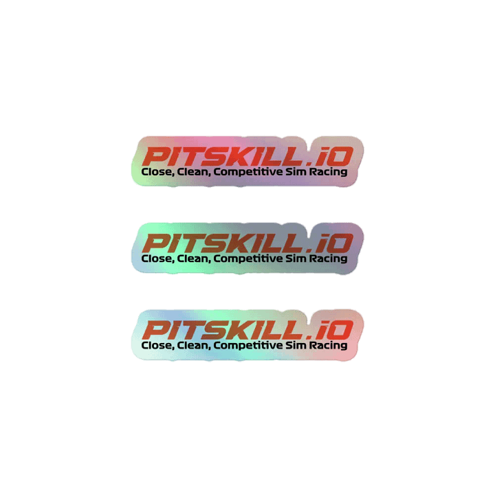 PitSkill Tagline Holo Sticker Sheet product image (1)