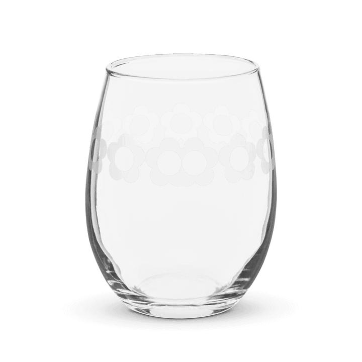 cosmos stemless wine glass product image (2)