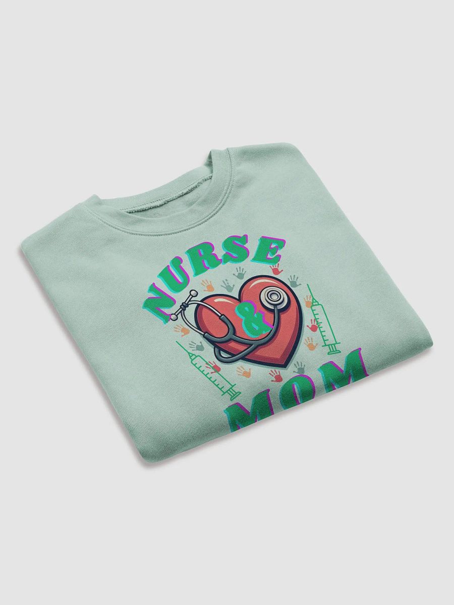 Heartfelt Nurse & Mom Crop Sweatshirt product image (19)