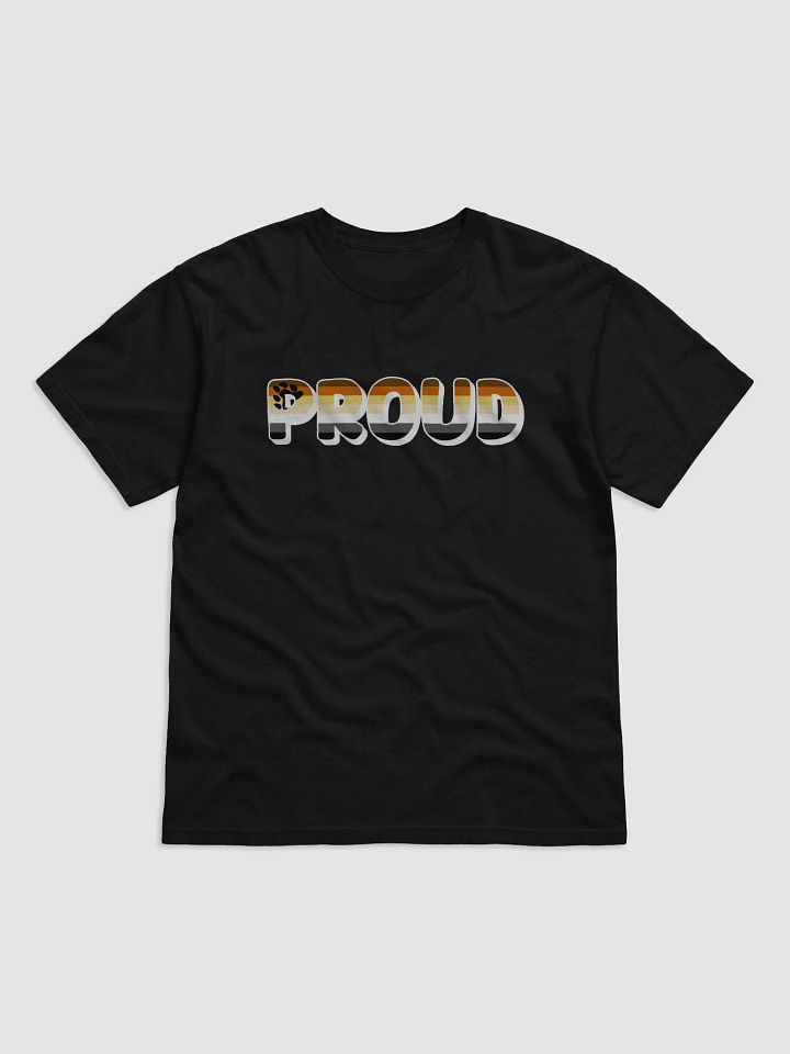 The 'PROUD bear' T-Shirt - Black product image (1)