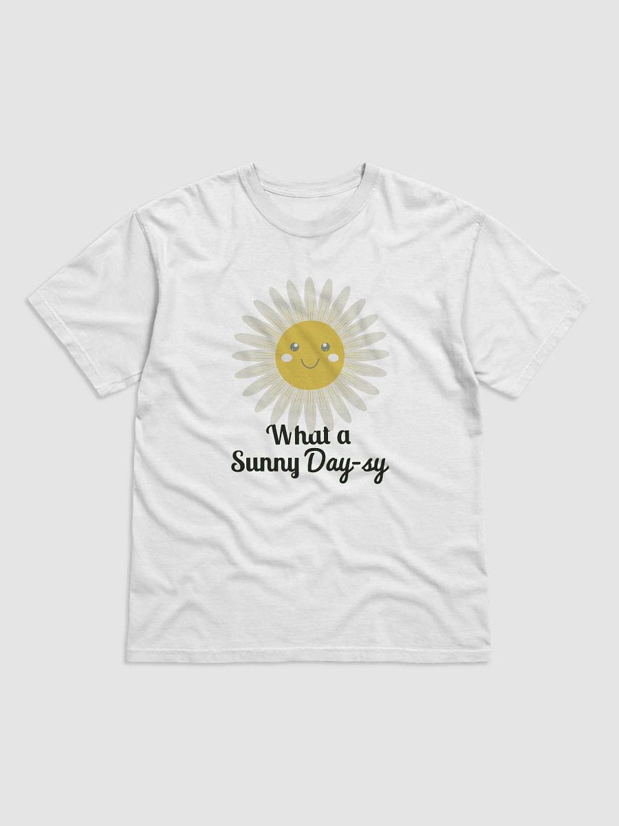 What a Sunny Day-sy Design Garment-Dyed Heavyweight T-Shirt, Unisex T-Shirt, Spring Apparel, Animal Lover Tee, Cute Graphic Shirt product image (58)
