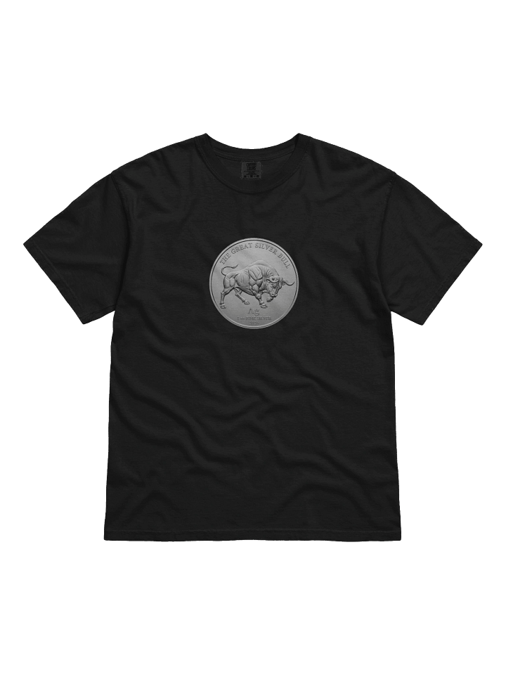 The Great Silver Bull Coin T-Shirt product image (1)