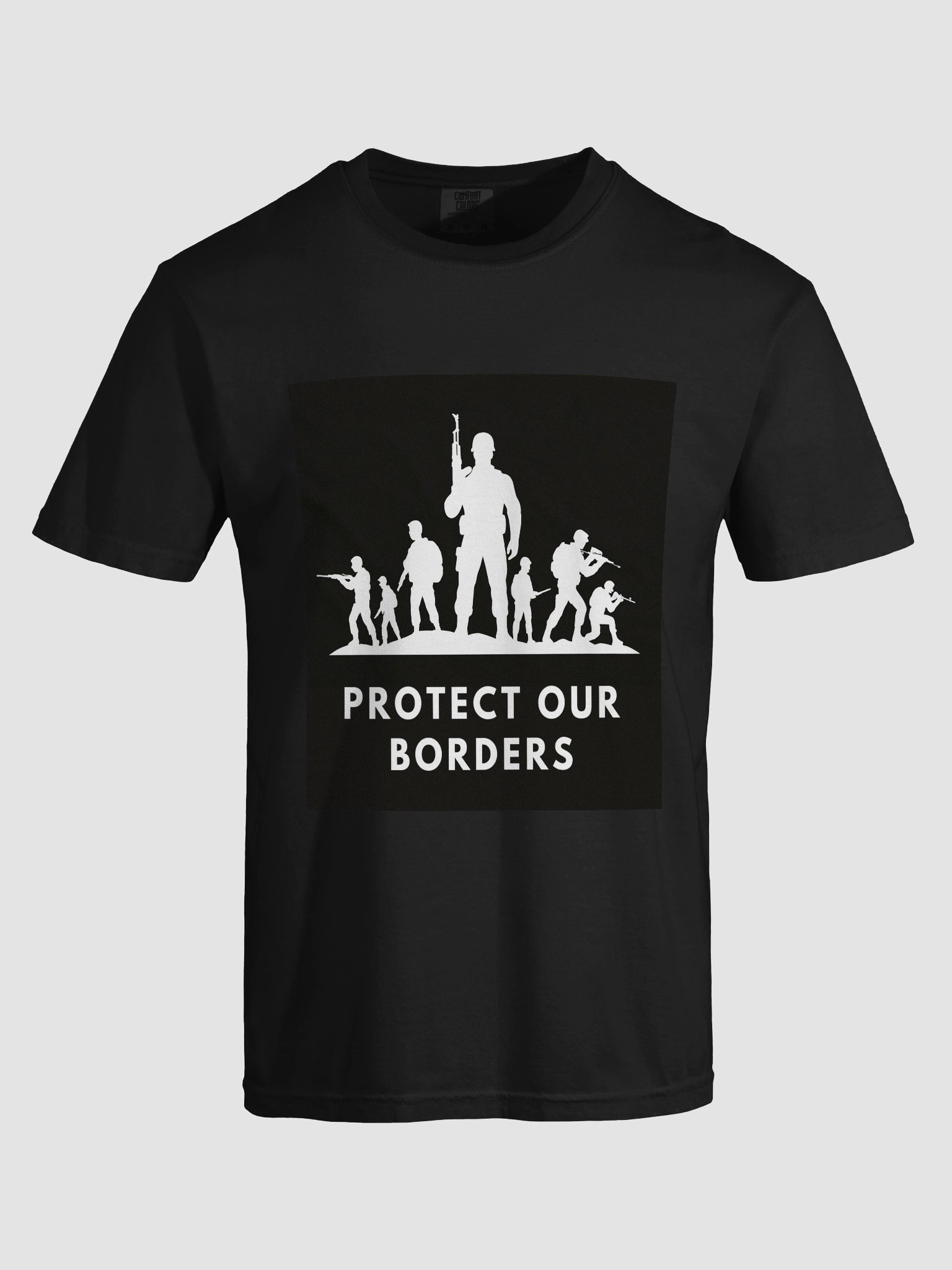 Border Control T-shirt product image (91)