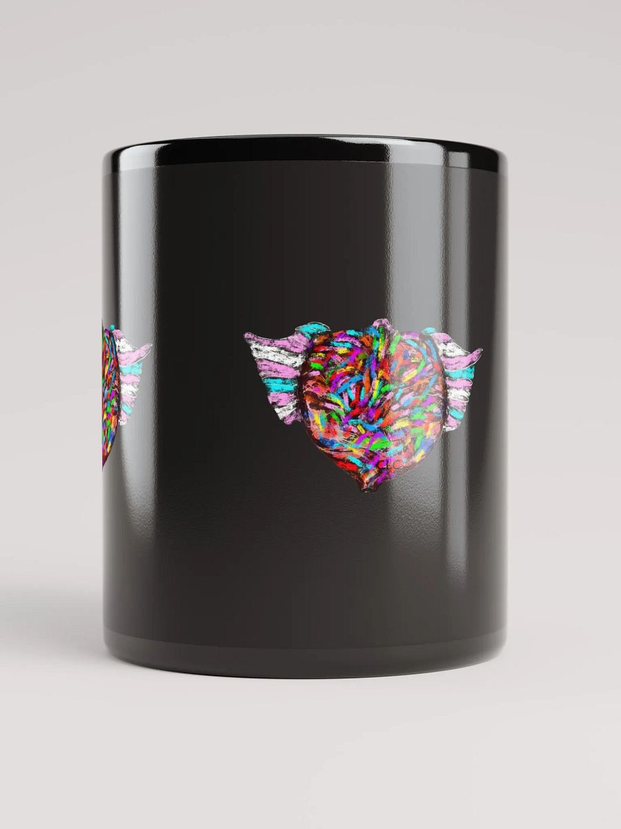 Love Has Wings Mug - Black product image (5)