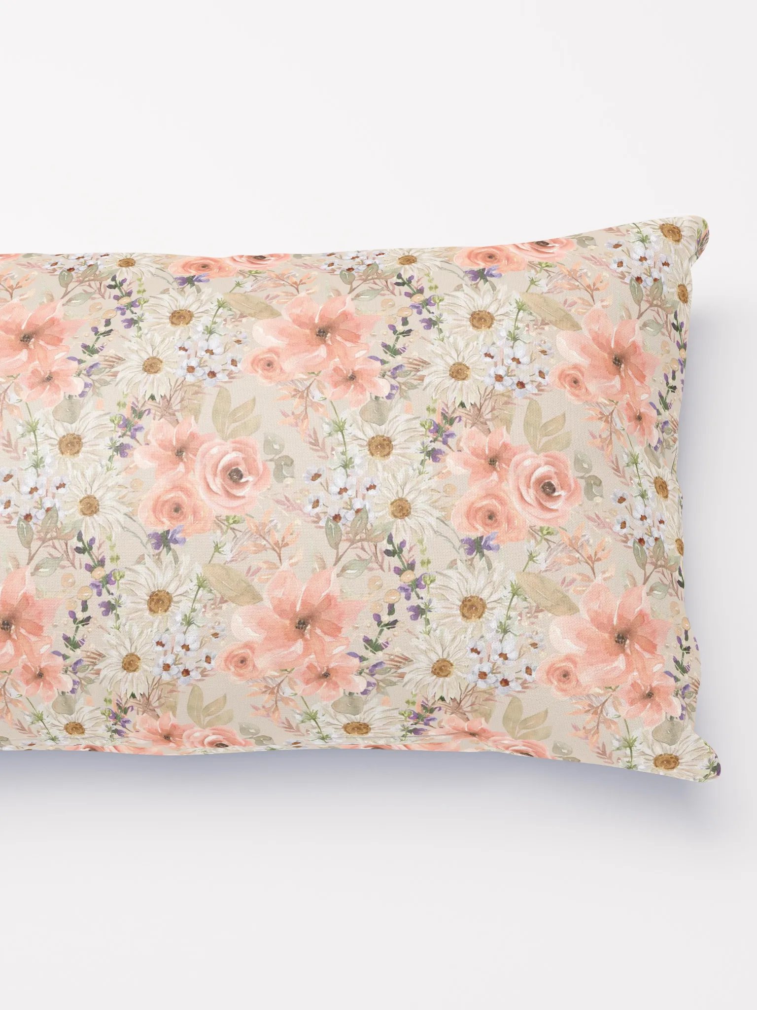 Orange Flowers Pillow product image (4)