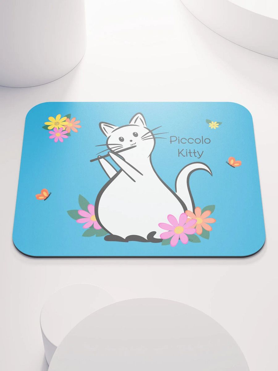 Flute Kitty Mouse Pad - Piccolo product image (2)