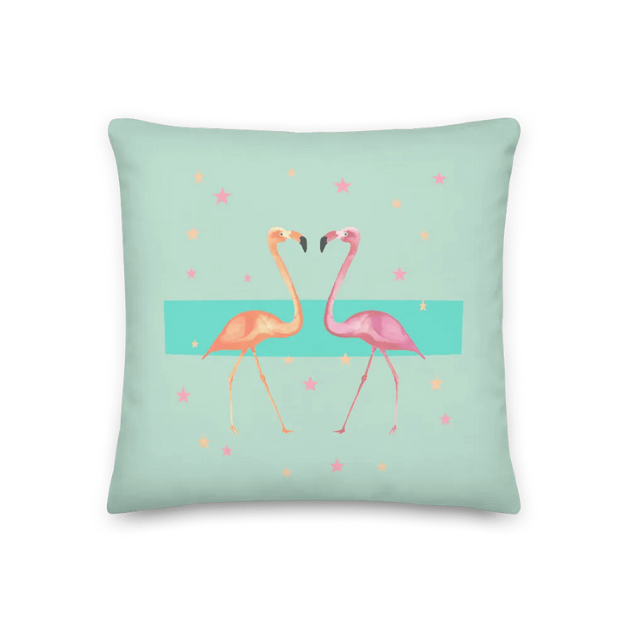 Flamboyant Flamingos Premium Pillow product image (7)