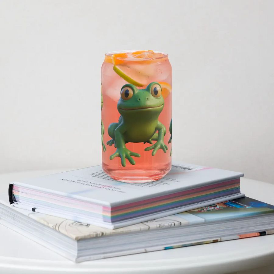 Frogtastic Can-Shaped Glass Set product image (34)