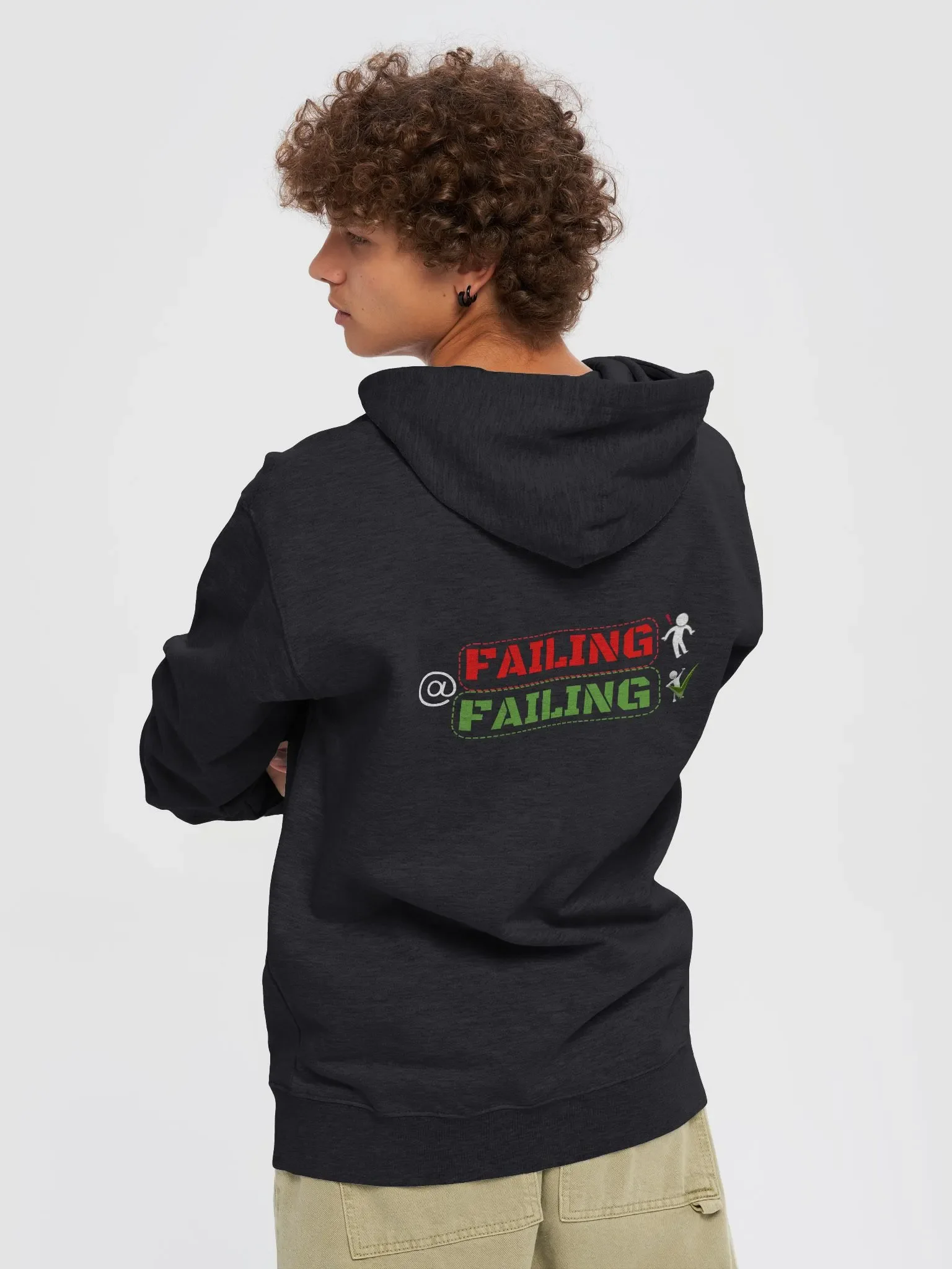Failing At Failing Zip up Hoodie product image (2)