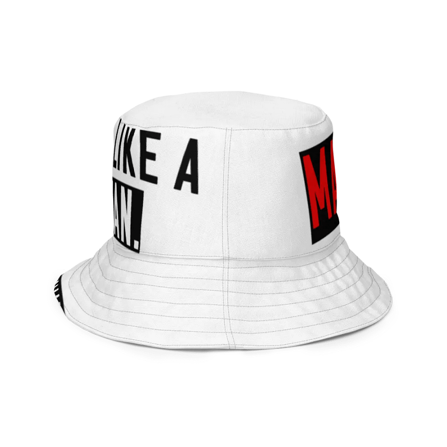 "MAGA, I Feel Like a Woman" Bucket Hat – Parody Whitney Official Merch product image (4)