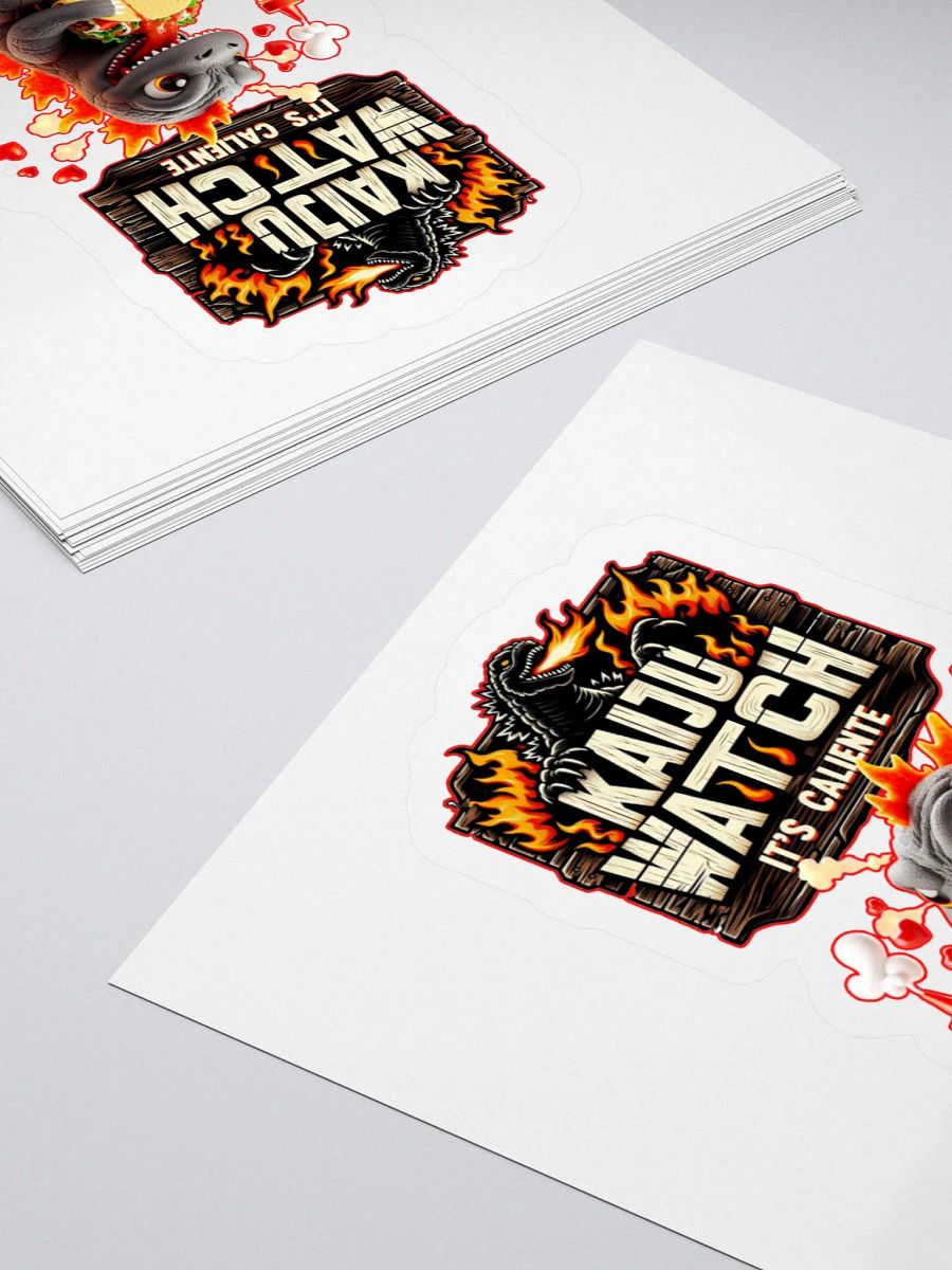 Kaiju Watch "It's Caliente" Hot Sauce Stickers product image (12)