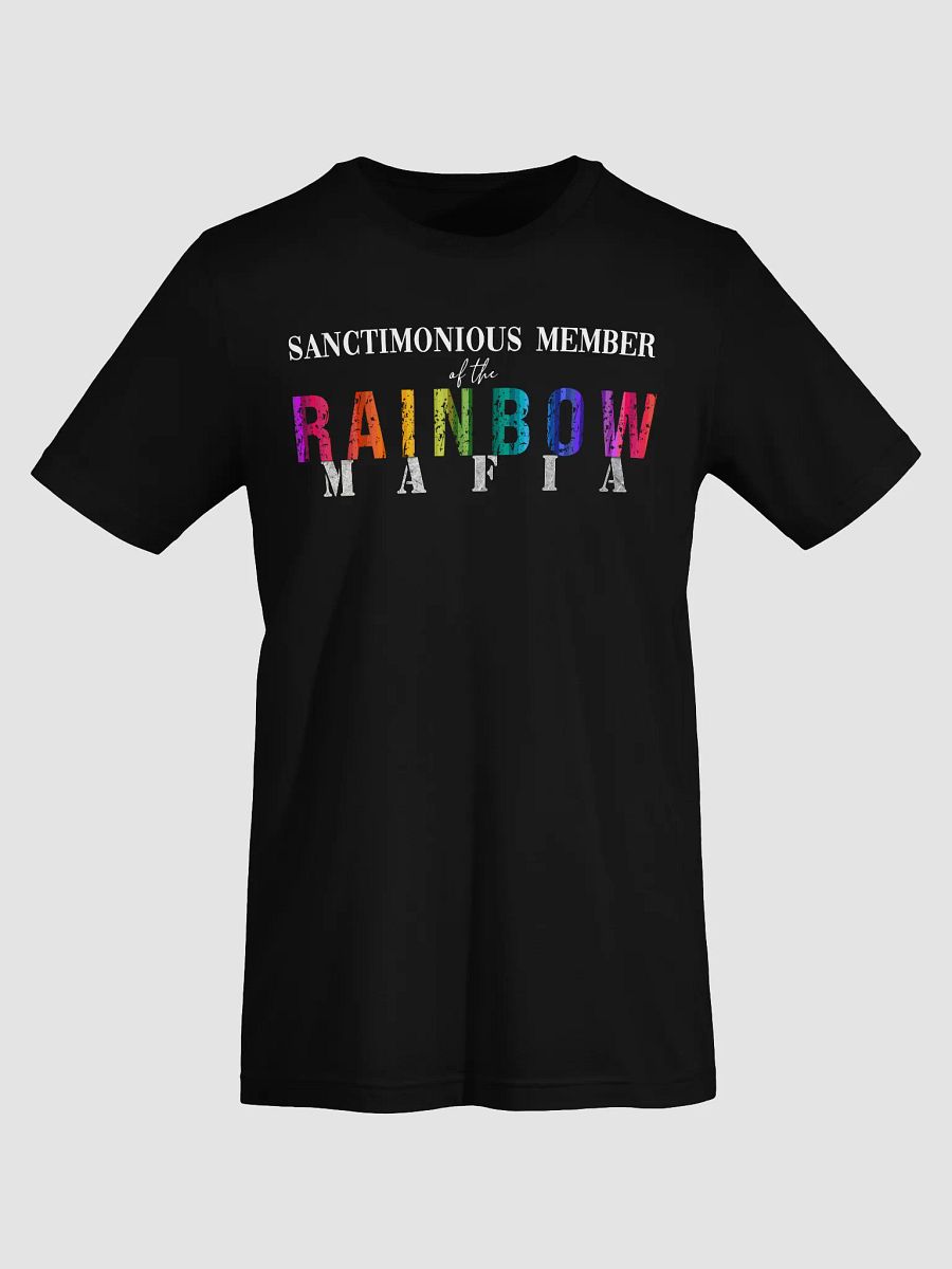 Rainbow Mafia Short Sleeve T-Shirt (Dark Colours) product image (7)