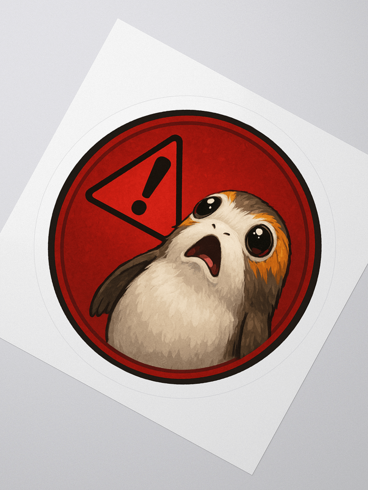 Porg Alert Sticker product image (2)