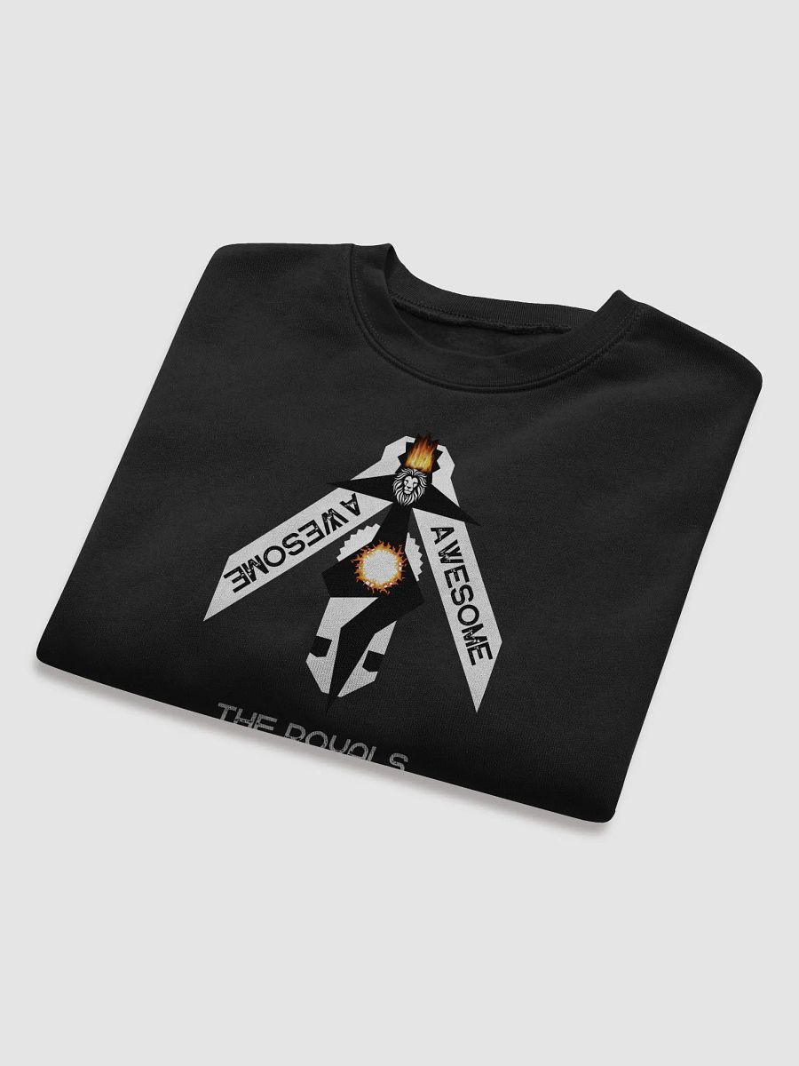 Lion Penguin Flame Crop Sweatshirt product image (8)