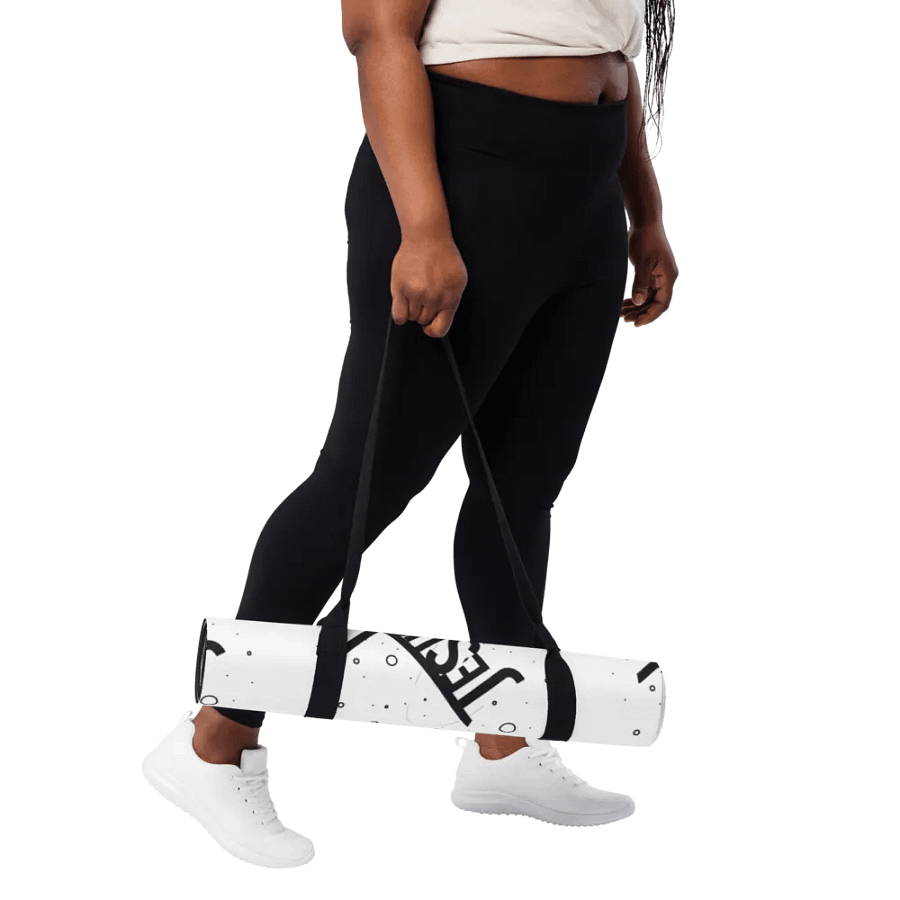 Black Jesus Printed Yoga Mat product image (11)