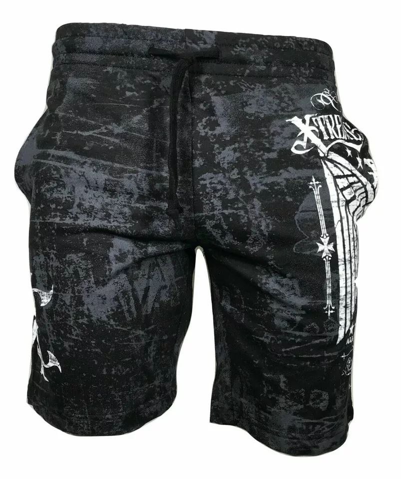 Xtreme Couture Affliction Men's Shorts CONNECT Athletic Fighter MMA S-5XL product image (4)