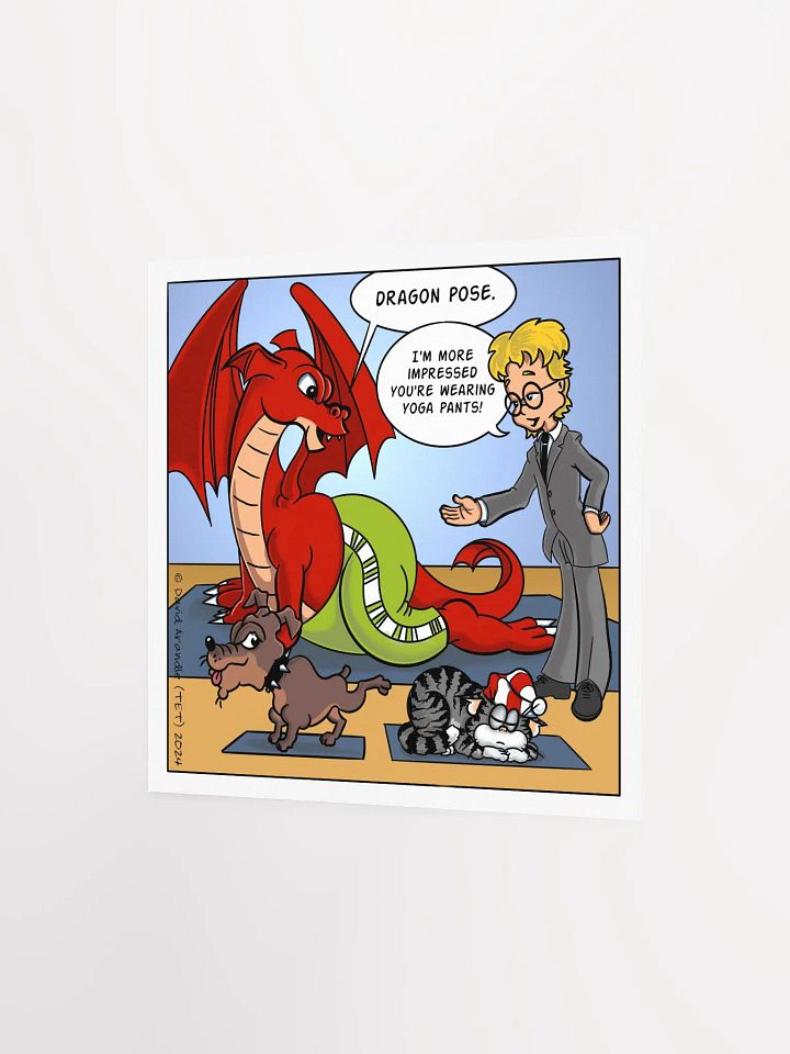 Yoga Pants - Resident Dragon Poster product image (5)