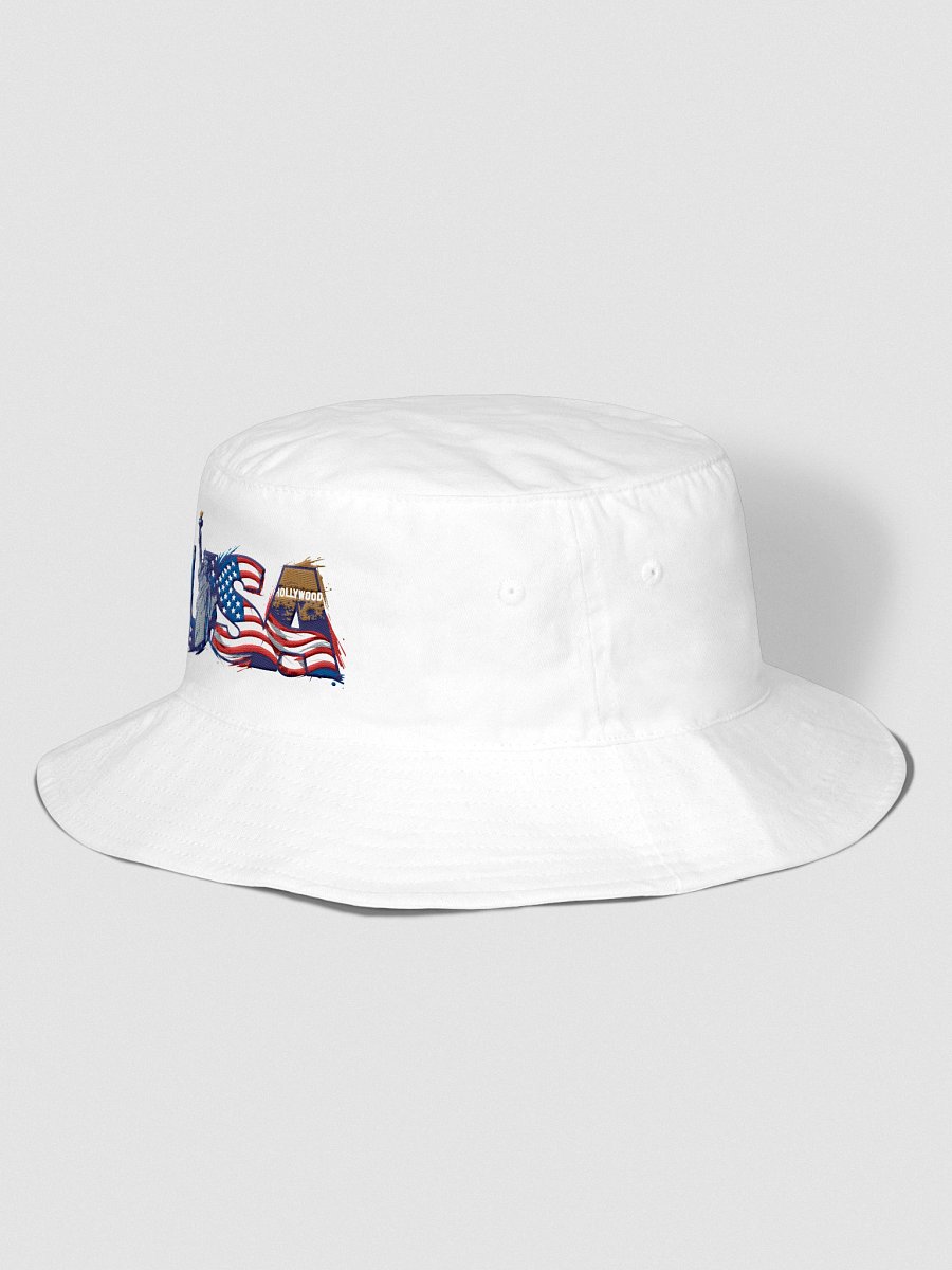 Patriotic American Icons Bucket Hat product image (7)