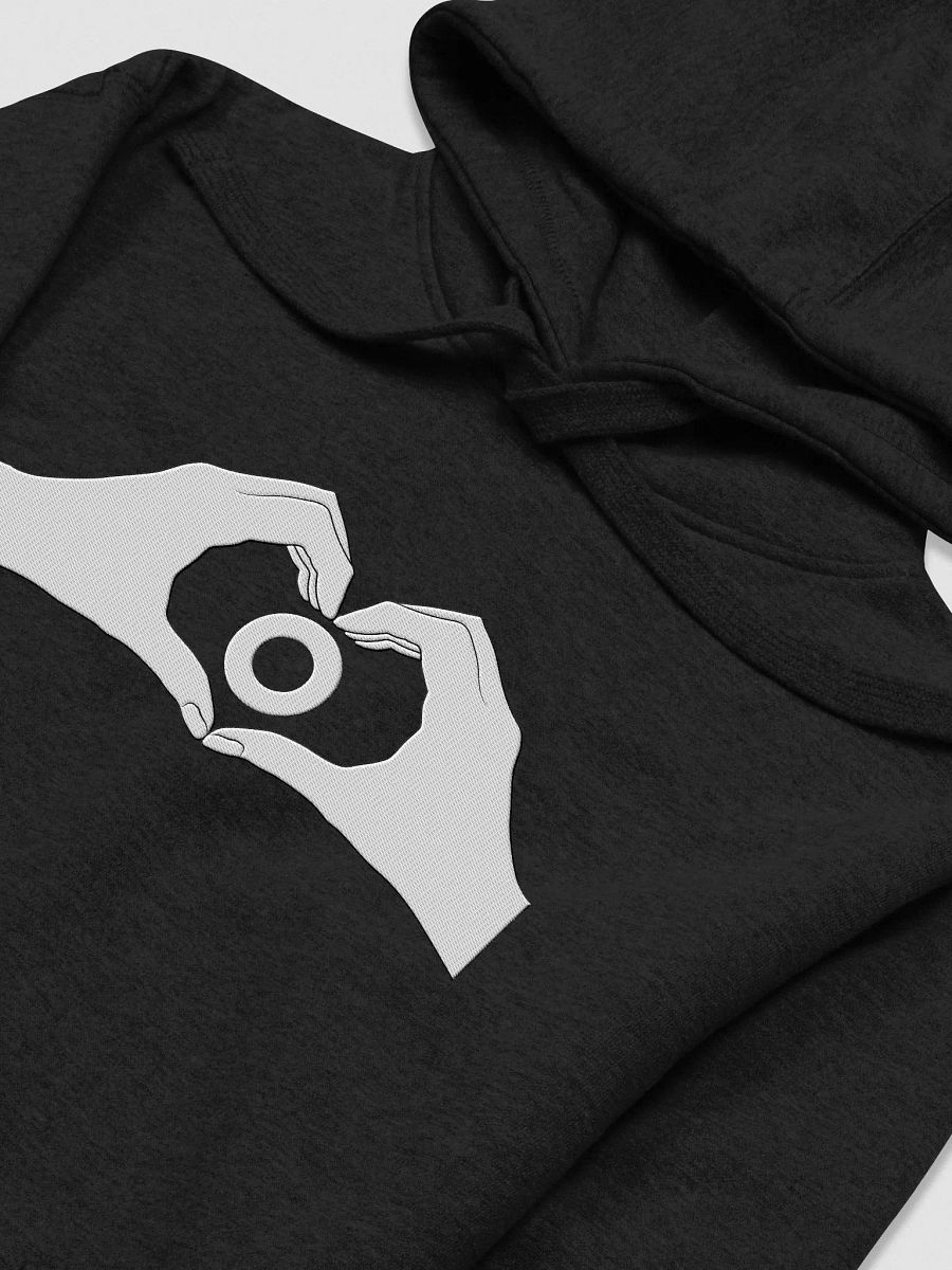 Heartfelt Love "O" Embroidered Unisex Premium Hoodie product image (3)
