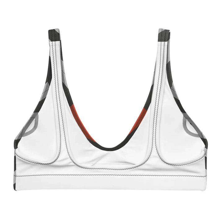 Optical Illusion Geometric Bikini Top product image (2)