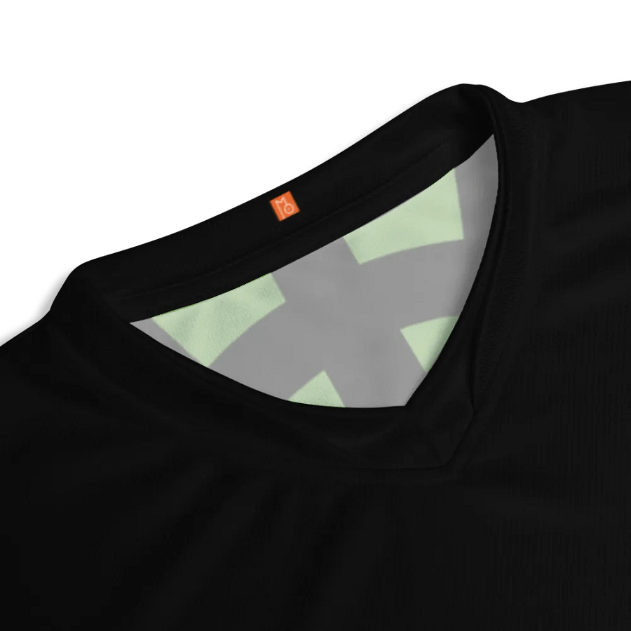 Reverence Icon / MO Unisex Sports Jersey / Black + Olive product image (8)