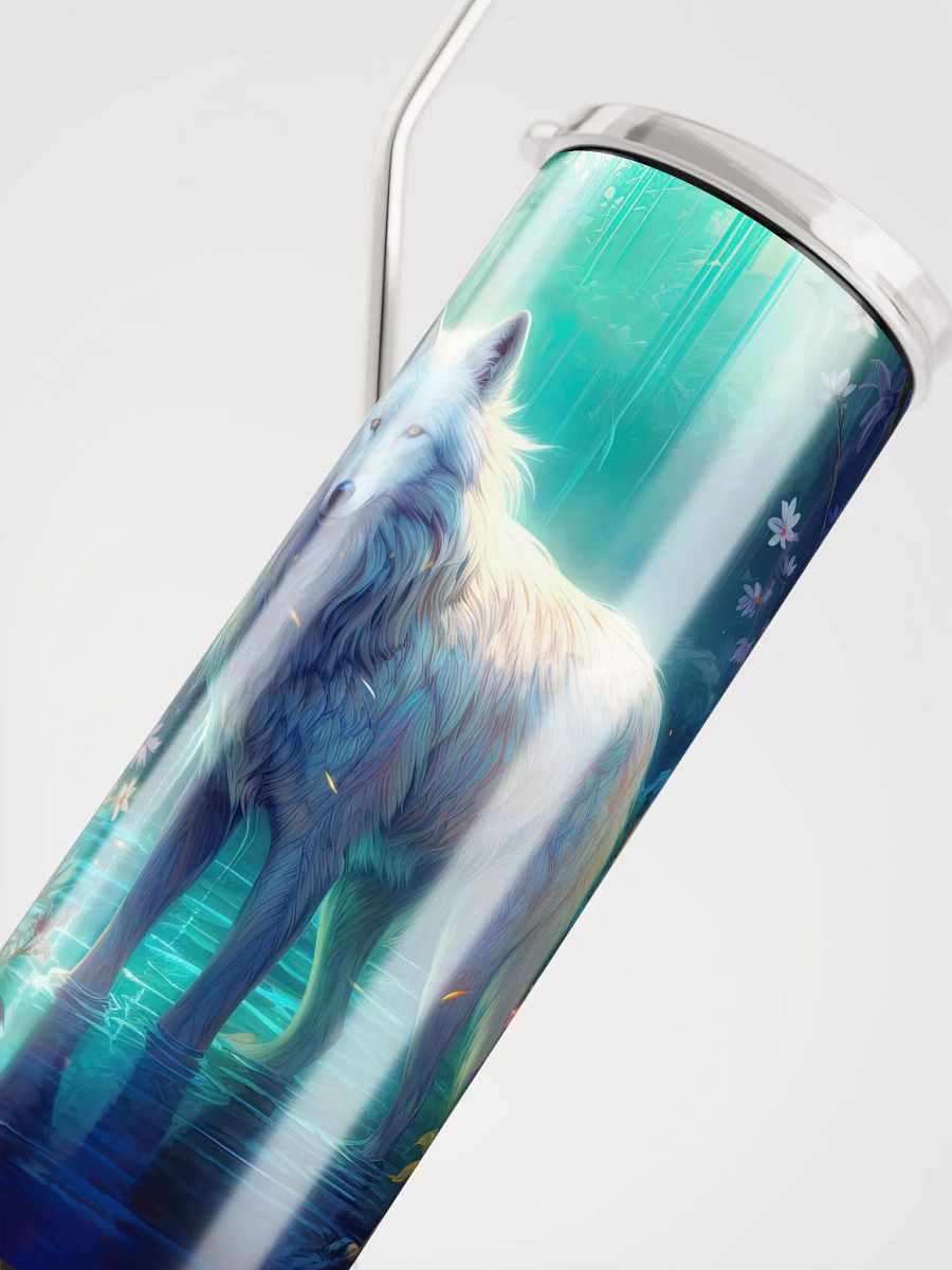 Mystic Forest Wolf Stainless Steel Tumbler product image (6)