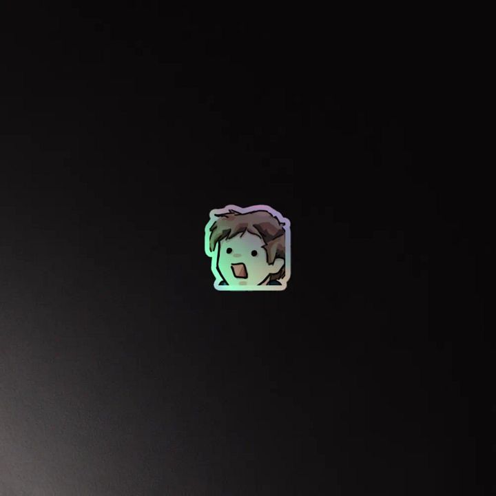 Chaabbz Wut Holographic Emote Sticker product image (4)