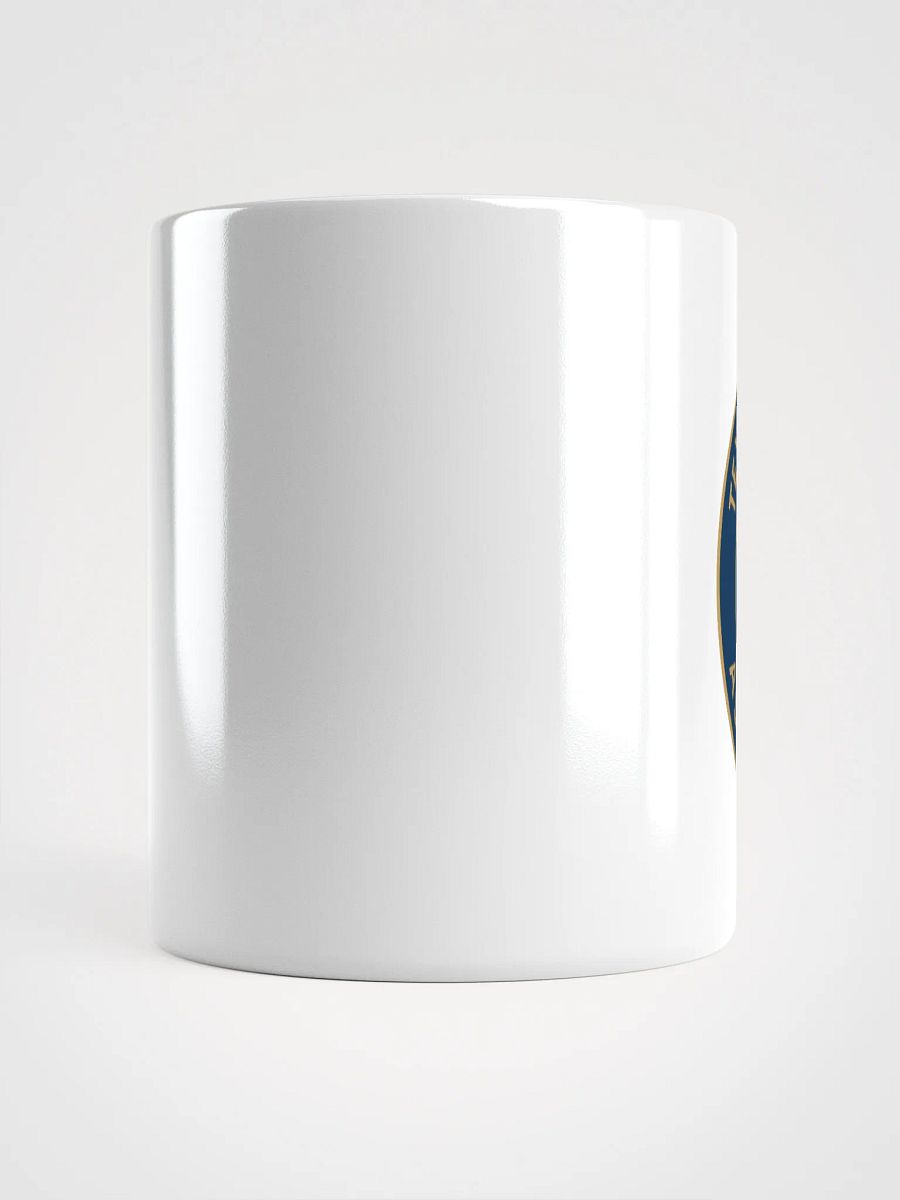 Texas Marshal Association Logo White Glossy Mug product image (15)