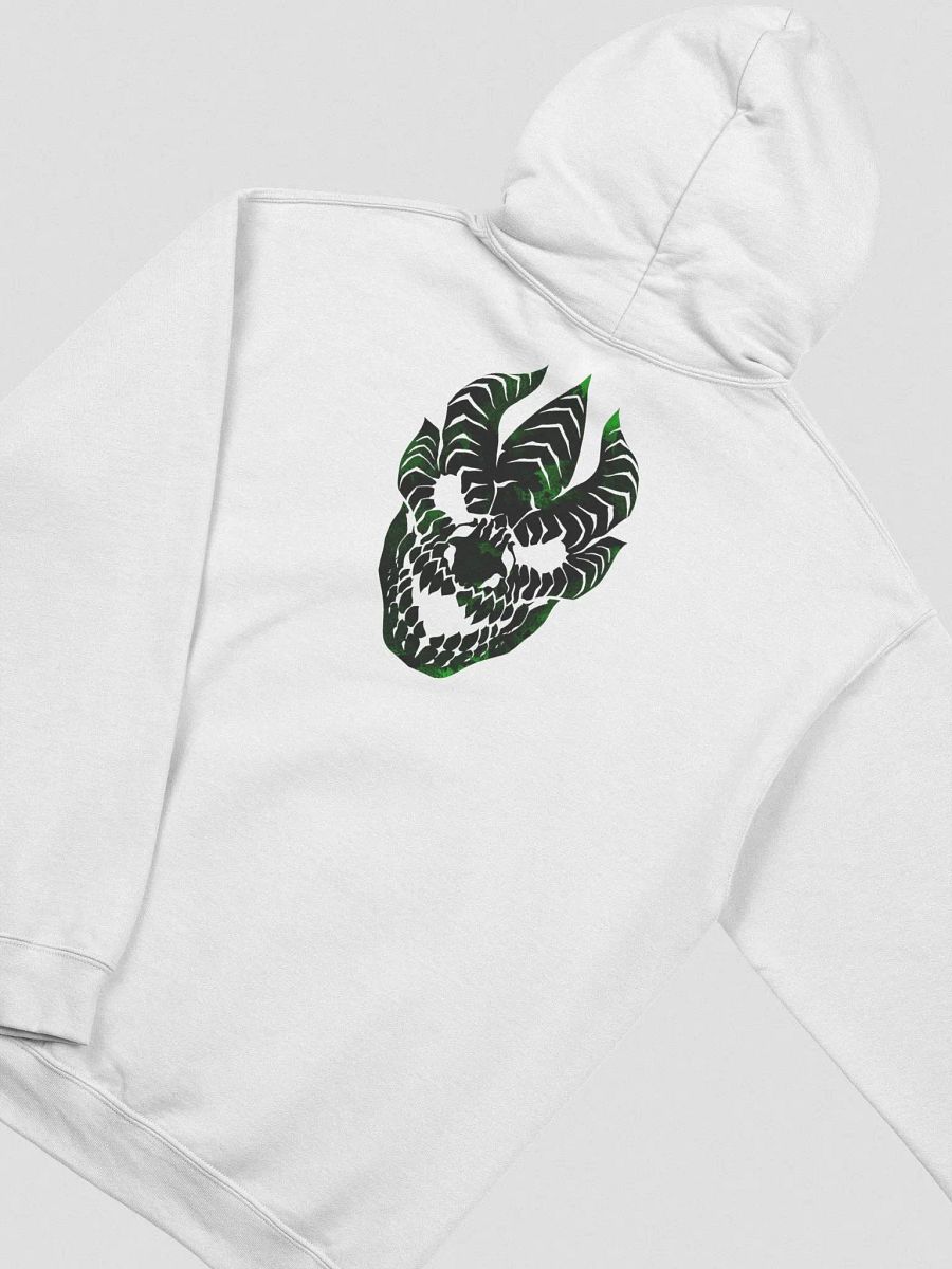 Valgar Skull White Classic Hoodie product image (4)