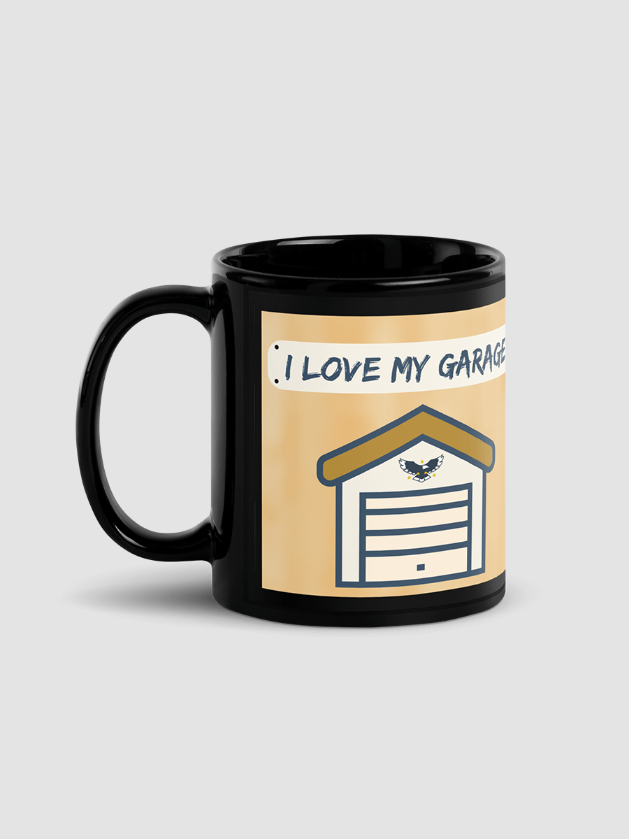 I Love My Garage - mug - black - hickory product image (1)