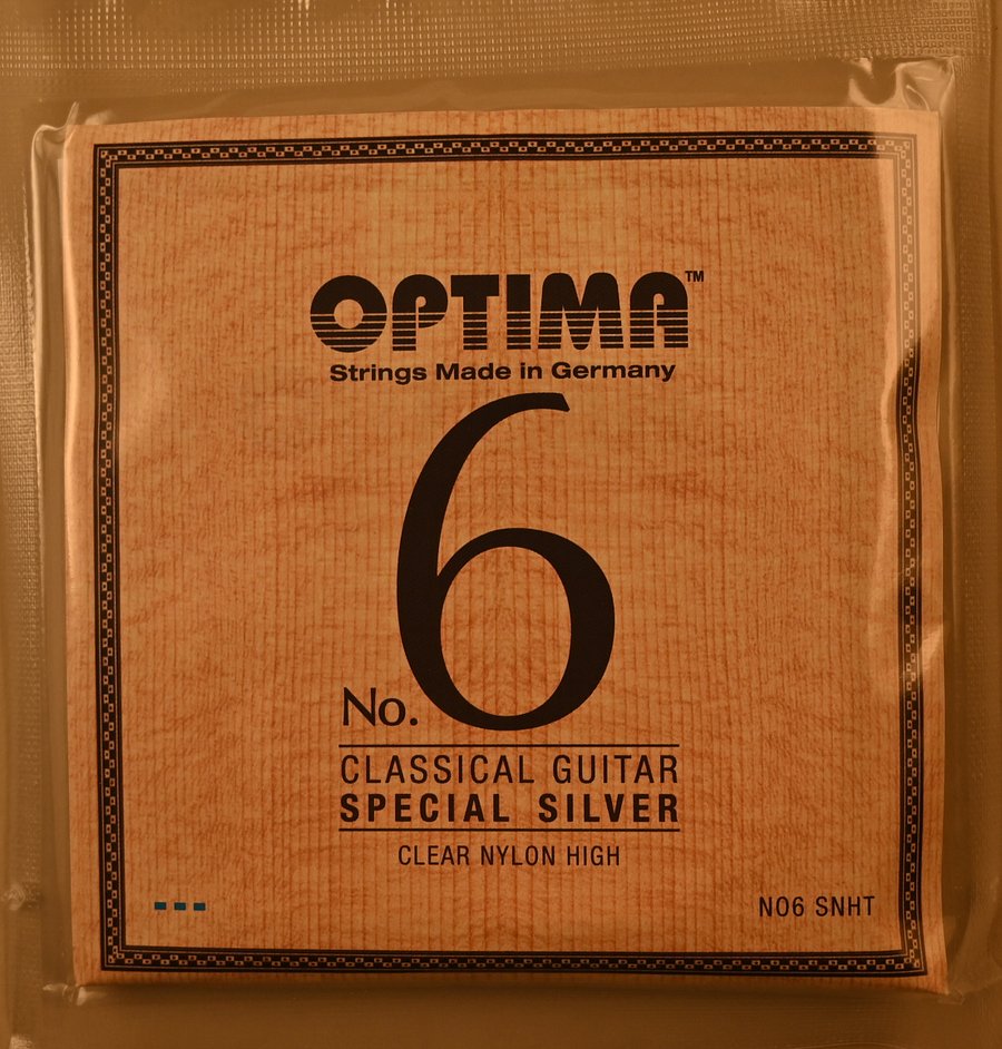 No. 6 Classical Guitar Special Silver Nylon High product image (1)