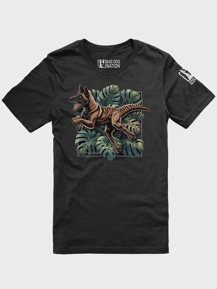 Veloci-Dutchie, Jurassic Bark - Premium Unisex T-shirt product image (1)