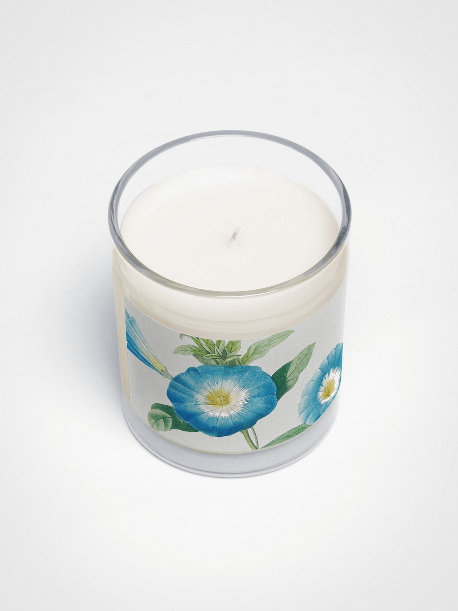 Blue Morning Glory Soy Wax Candle product image (3)