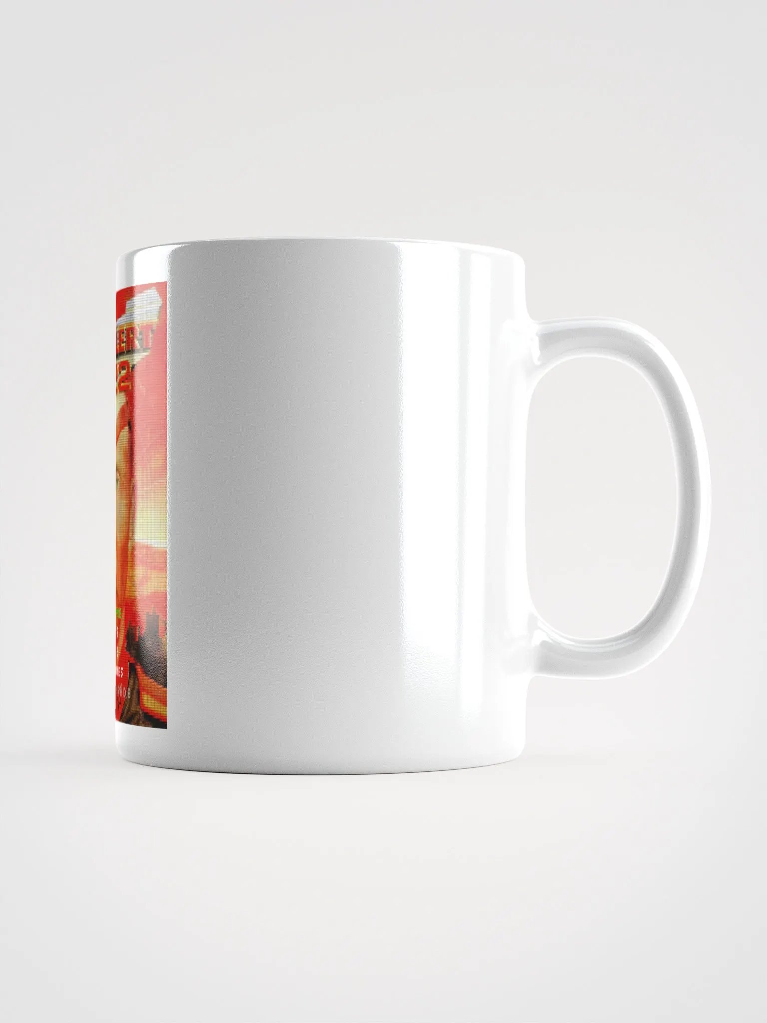 Red Alert 2022 (Putin and Conquer) White Glossy Mug product image (2)