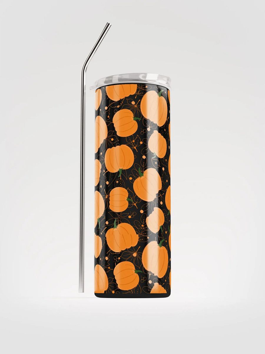 Festive Pumpkin Stainless Steel Tumbler product image (1)