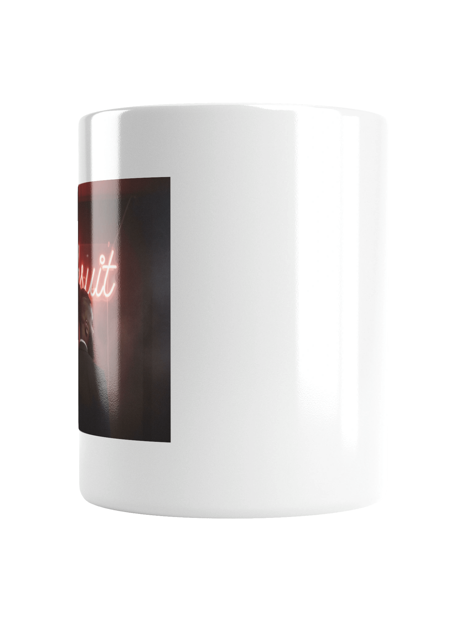 Blksuit "Neon Nites" Glossy White Coffee Mug product image (6)