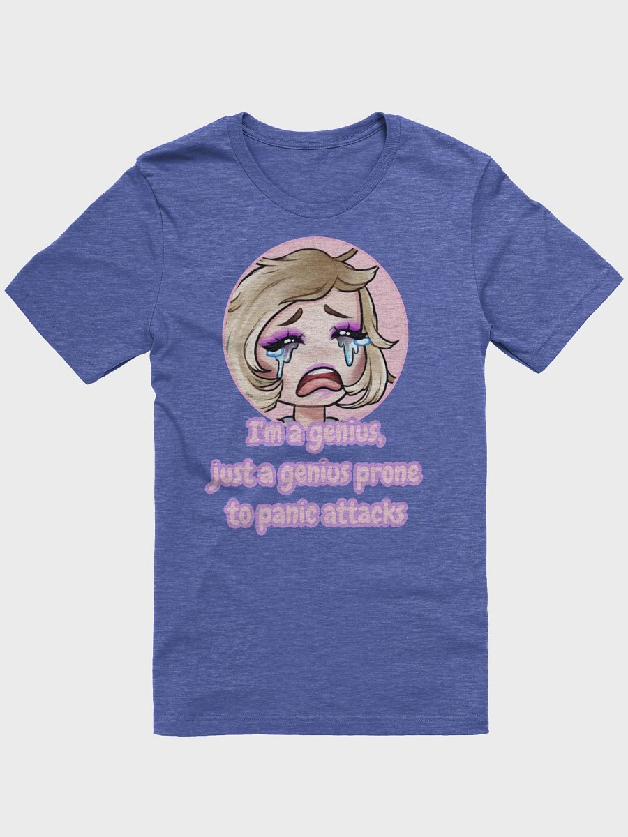 Genius Prone to Panic Attacks Tee product image (10)