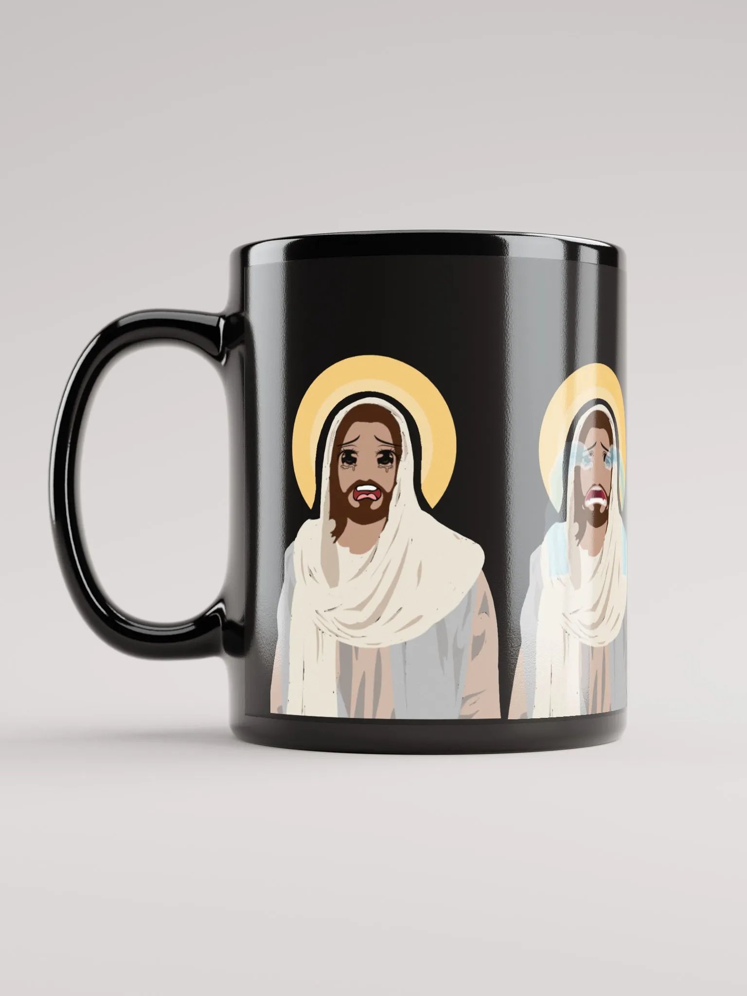 Crying Jesus Emote coffee mug product image (6)