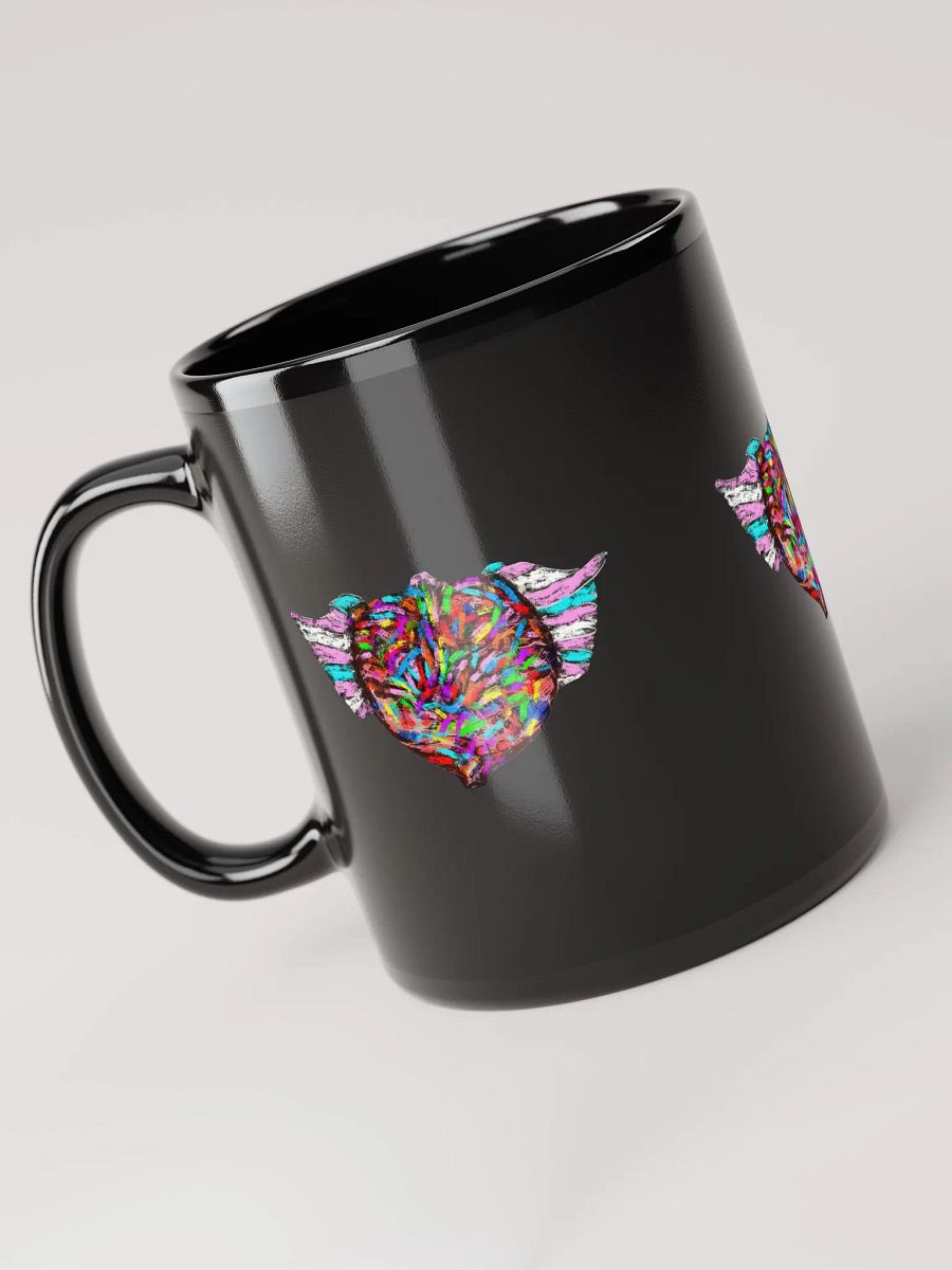 Love Has Wings Mug - Black product image (3)