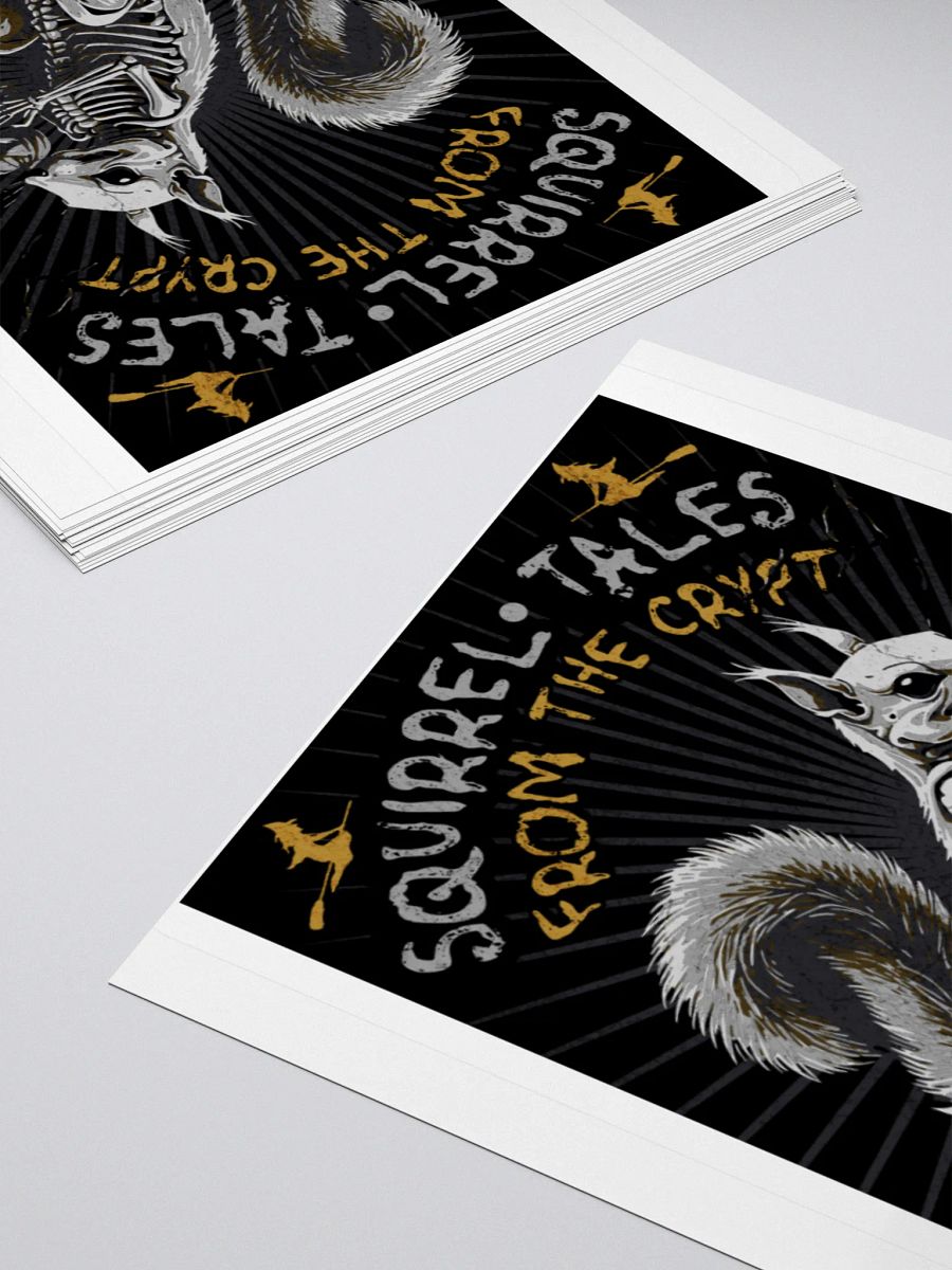 Squirrel Tales From the Crypt Kiss Cut Stickers product image (10)
